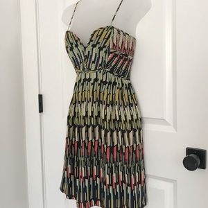 Parker Multi Color Boho Tribal Dress